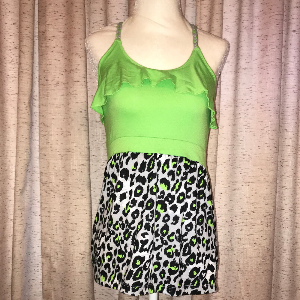 ⚜️ Animal Print Tunic w/Cutout Back (SIZE 10/12)